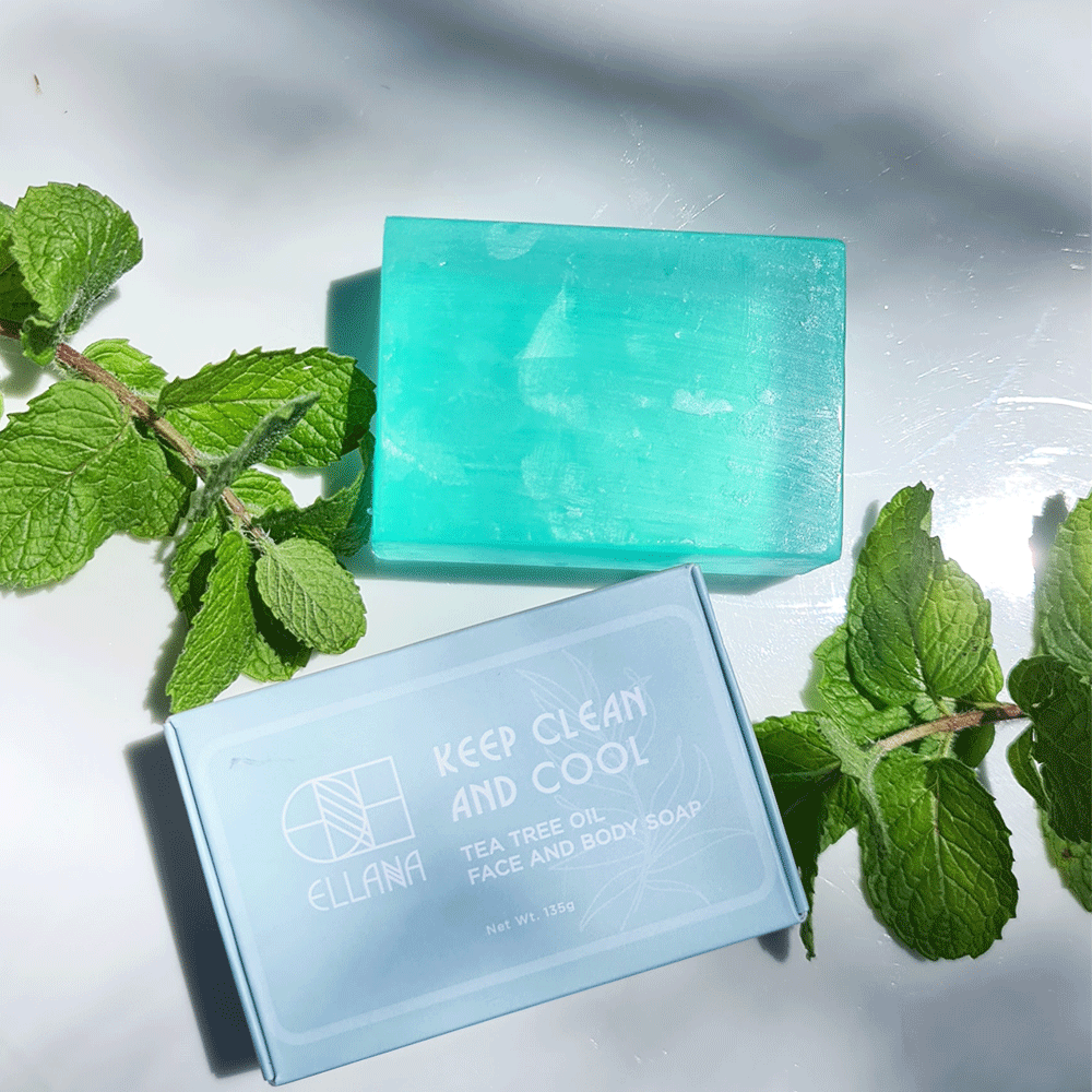 Keep Clean and Cool Tea Tree Face and Body Soap 1pc