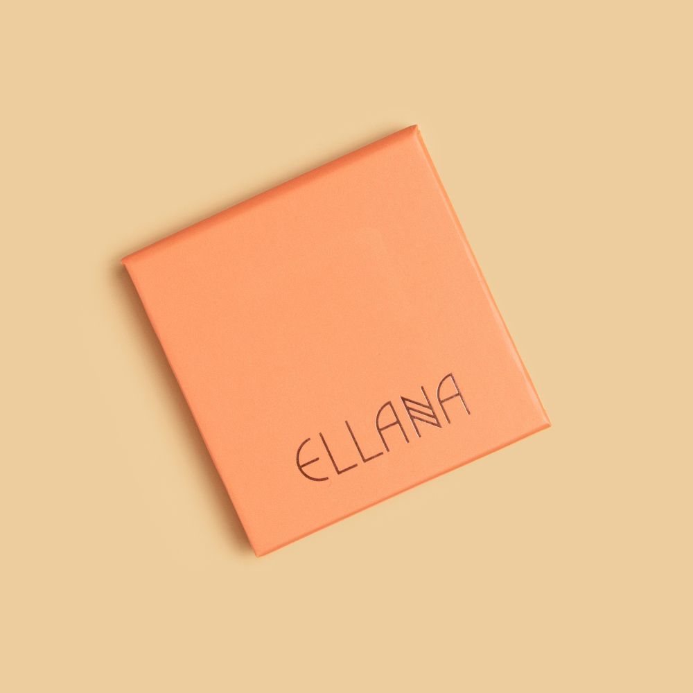 Ellana Peach Refillable Magnetic Makeup Palette