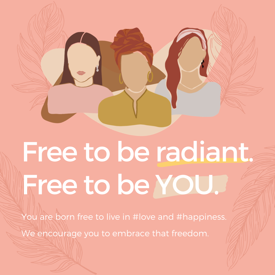 Free to be radiant. Free to be YOU. | Independence Day 2020