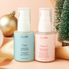 Serum Duo: Clear Clarifying Skin Serum x Glass C Skin+ Brightening Serum