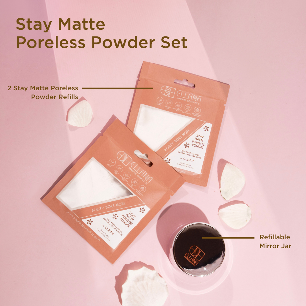 Stay Matte Poreless Powder Set