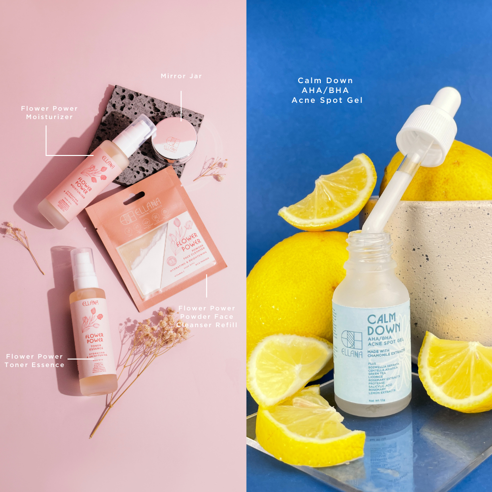 Daily Skincare Set + Acne Treatment for Dry - Normal Skin