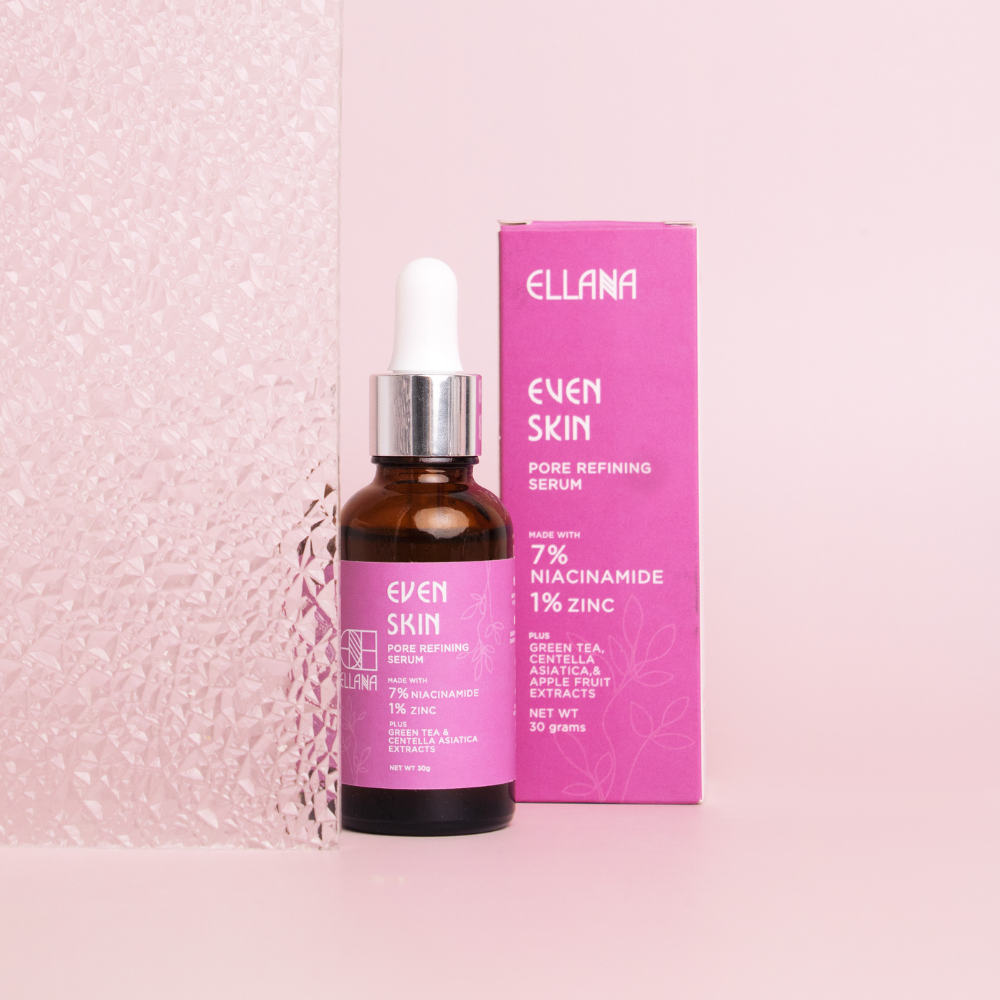 Even Skin Pore-Refining Serum with 7% Niacinamide and 1% Zinc for Acne-Prone Skin - 30g