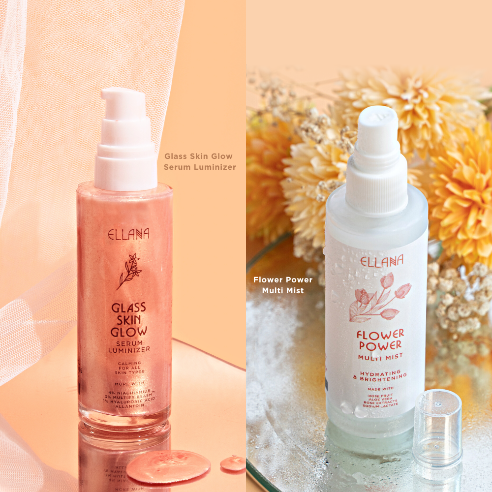 Glass Skin Glow Serum Luminizer + Flower Power Multi Mist