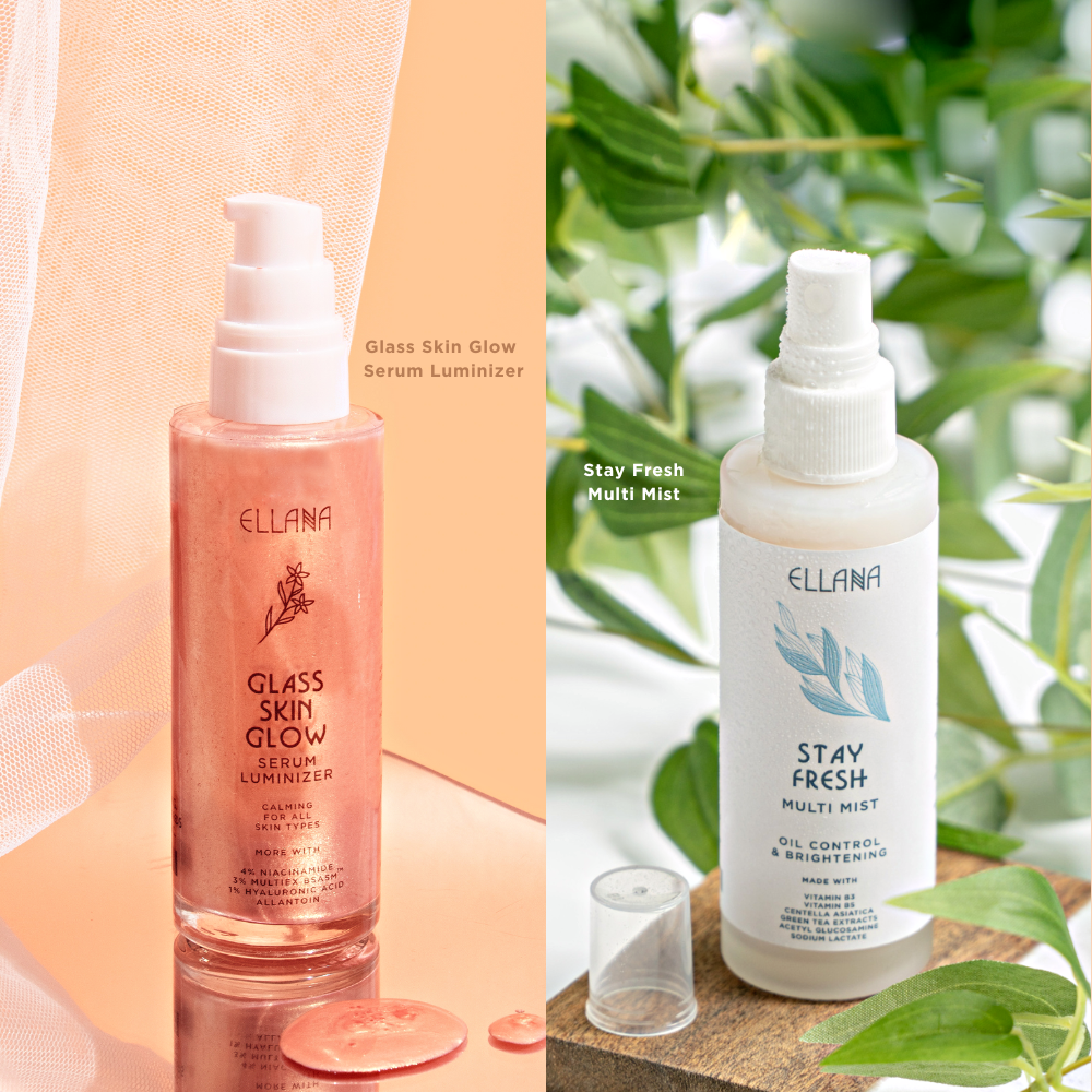 Glass Skin Glow Serum Luminizer + Stay Fresh Multi Mist