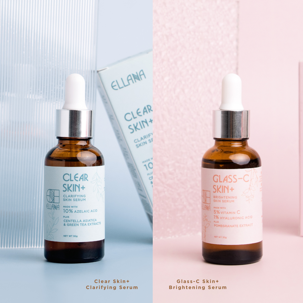Serum Duo: Clear Skin+ Clarifying Serum x Glass C Skin+ Brightening Serum